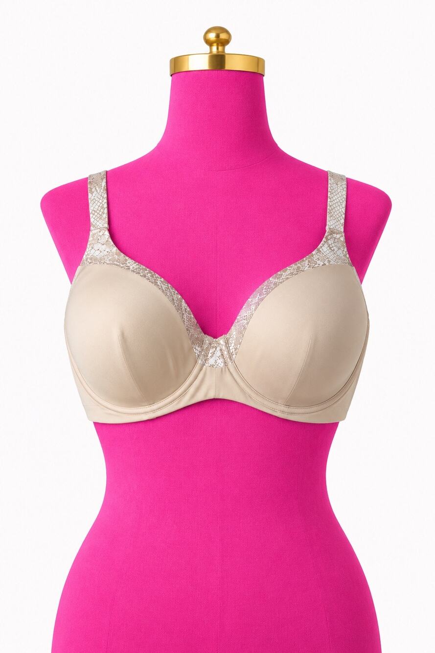 Leading Lady 44G  Luxe Body Underwire T-Shirt Bra 5210